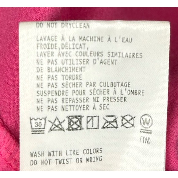 DESCENTE Girls Ski Performance Base Layer, 1/4 Zip, Hot Pink, Size Juniors 14 - Picture 11 of 11